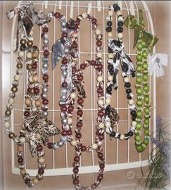 Collana Seta Artigianale Multicolore