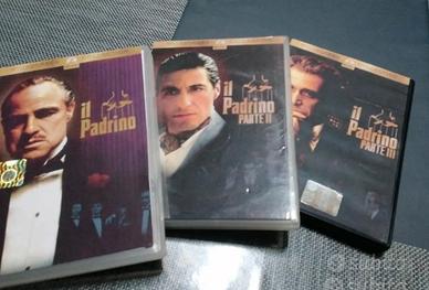 3 dvd film Il Padrino" prima, seconda e terza part
