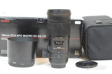 CANON 180 2,8 APO Macro EG DG OS Sigma x Canon