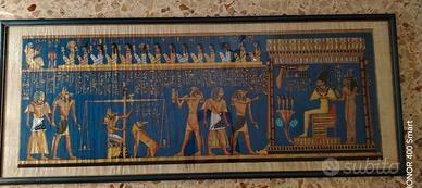 papiro acquistato in Egitto con cornoce