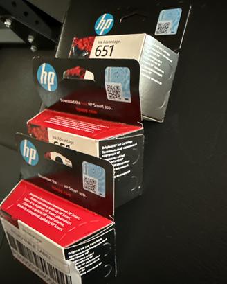 Cartucce HP Ink Advantage 651