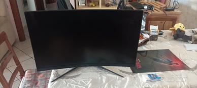 monitor curvo MSI 27 rotto