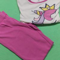 3 Pigiami spezzati, manica e pantalone lungo, 6 A.