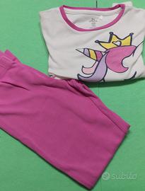 3 Pigiami spezzati, manica e pantalone lungo, 6 A.