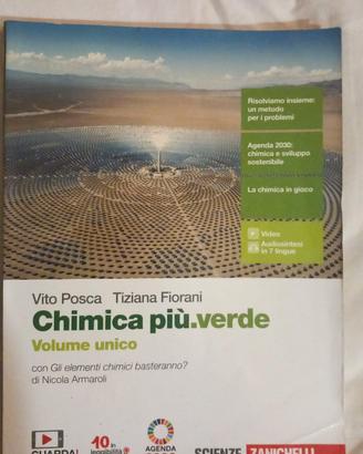 Chimica più verde volume unico