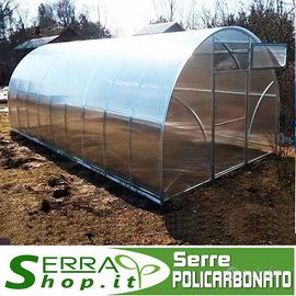 Serra tunnel 3x4m policarbonato giardino orto
