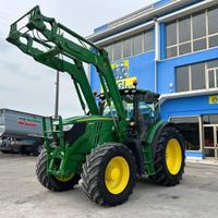 John Deere 6150 R- freni aria e olio 200q- caricat