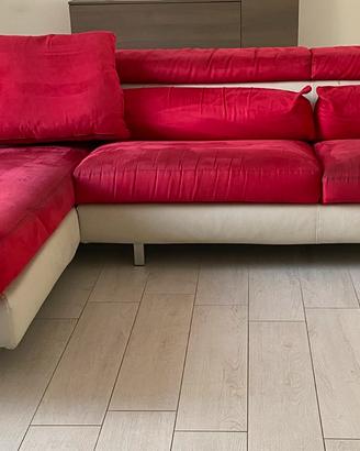Divano angolare con chaise long