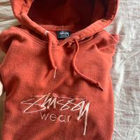 Felpa stussy con cappuccio