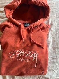 Felpa stussy con cappuccio