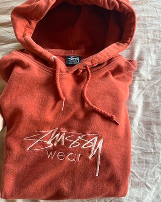 Felpa stussy con cappuccio