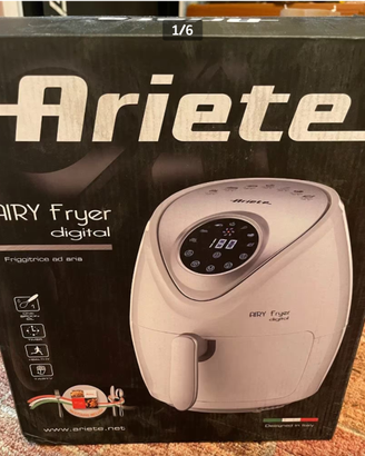 Friggitrice ad aria ARIETE - nuova mai usata!