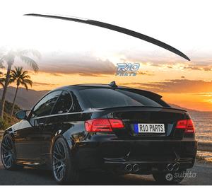 SPOILER ALETTONE BMW E92 E93 06-14 LOOK M NERO LUC