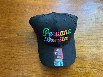 Cappello Baseball Nero "Peruana Bonita"
