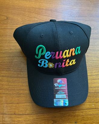 Cappello Baseball Nero "Peruana Bonita"