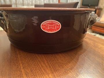Pentola di coccio terracotta “ceramica toscana”