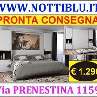 Letto a Scomparsa 2Piazze per MATERASSO 160x190x20