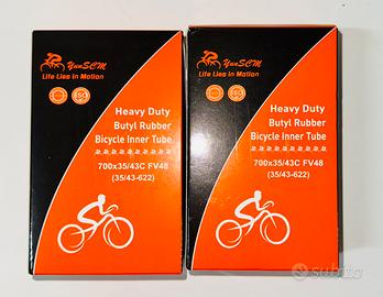 Camera d’aria per biciclette due pezzi-nuovo