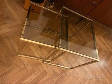 Set tavolini vintage anni 70