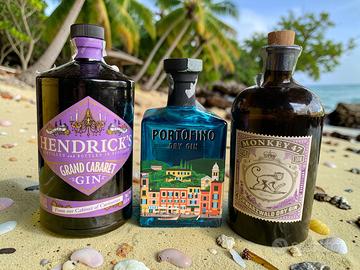 Lotto 3 gin portofino mix vuote