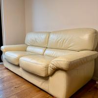 Divano in pelle 3 posti