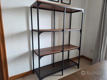 Scaffale IKEA FJALLBO metallo e legno