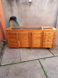 mobili rustici cucina 