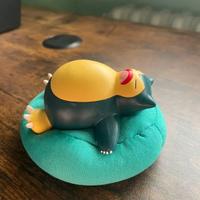 Action Figure Snorlax(Kabigon)Dormiente su Cuscino