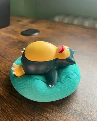 Action Figure Snorlax(Kabigon)Dormiente su Cuscino
