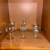 Lotto di bicchieri vintage