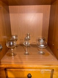 Lotto di bicchieri vintage