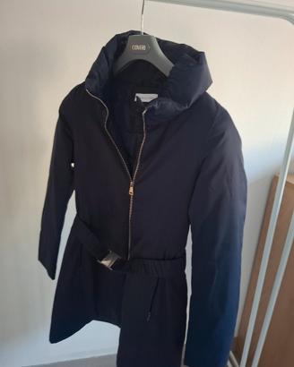cappotto mpermeabile blu  caractere 