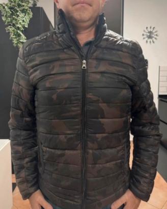 Giacca imbottita camouflage taglia M