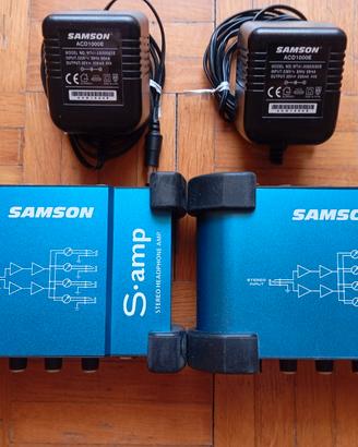 Samson S-Amp Coppia Di Amplificatori Per Cuffie