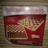 Gioco Dama/Scacchi in legno 🆕
