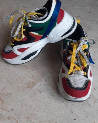 STEVE MADDEN FAY BRIGHT sneakers multicolor 