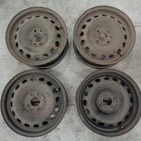 CERCHI IN FERRO PER FIAT PUNTO DA 14 2004