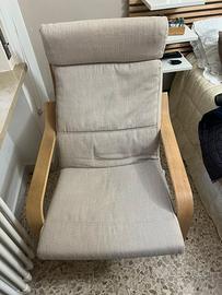 Poltrona IKEA POÄNG beige