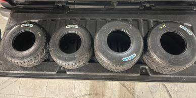 Set gomme kart vega verdi da bagnato