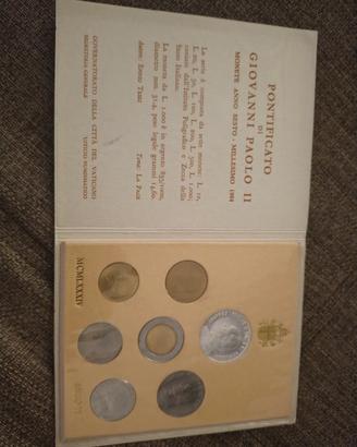 divisionale Vaticano 1984 Giovanni Paolo II