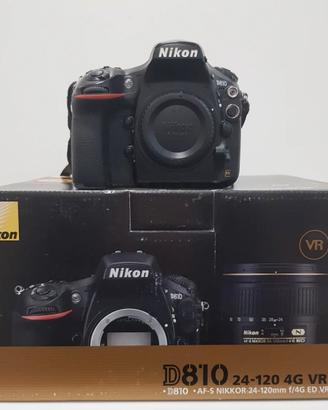 nikon d 810 con 5000 scatti 