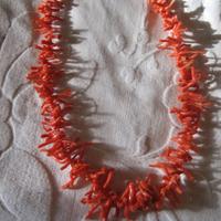 Collana Corallo Sciacca Antico Arg.800