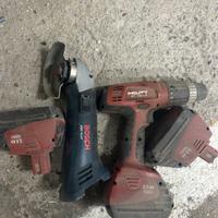 Avvitatore hilti e flex