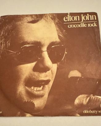 Elton John - Crocodile rock - 45 giri