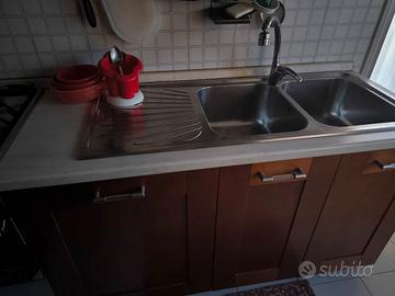 Lavello cucina smeg in acciaio inox doppia vasca