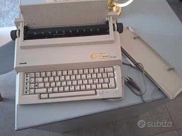 Macchina da scrivere vintage Olivetti PT 505