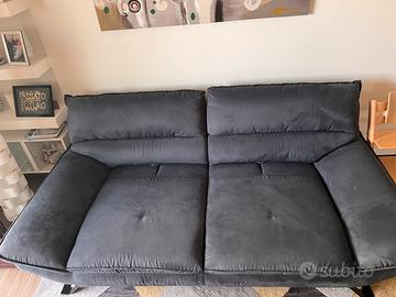 Divano Dondi Tazio 3 posti Blu scuro