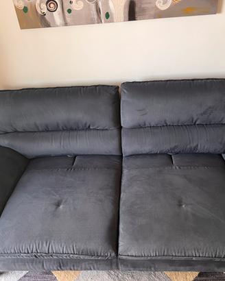 Divano Dondi Tazio 3 posti Blu scuro