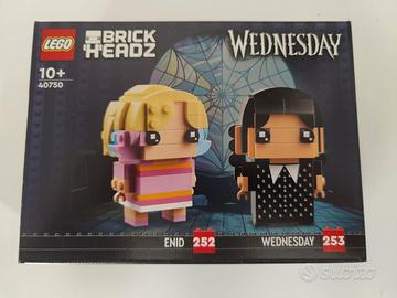 LEGO Brickheadz 40750 Mercoledì Addams e Enid nuov