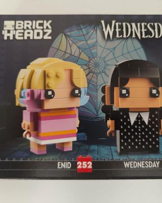 LEGO Brickheadz 40750 Mercoledì Addams e Enid nuov